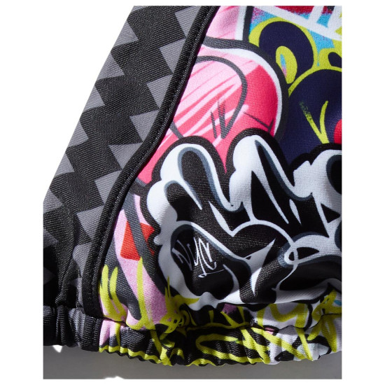 Sprayground Γυναικείο μαγιό Half Graff Bikini Top